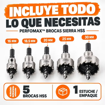 PerfoMax™ | 5 medidas para perforar con precisión y mayor versatilidad.