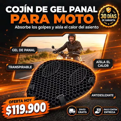 RodaMax™ | Cojín de Gel Panal Confort Total