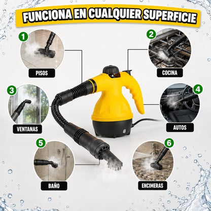 Máquina de Vapor™ | Limpia y desinfecta tu hogar sin químicos