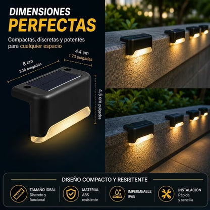 Luz LED Solar™ | Ilumina tu hogar toda la noche sin electricidad