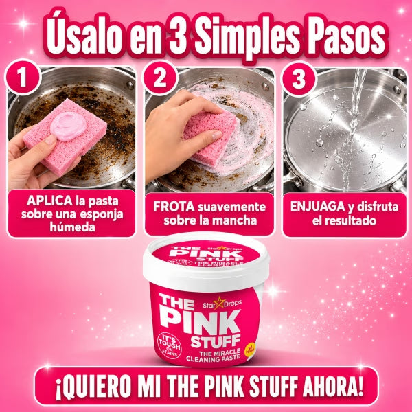 The Pink Stuff™ | Elimina óxido, grasa y manchas imposibles