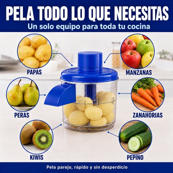 Pelador Pro automático™ | Pela frutas y verduras sin esfuerzo