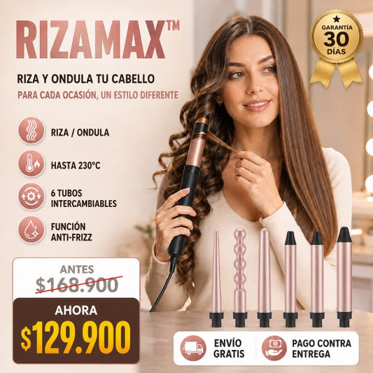 RizaMax™ | Define rizos, controla el frizz y le da vida a tu cabello