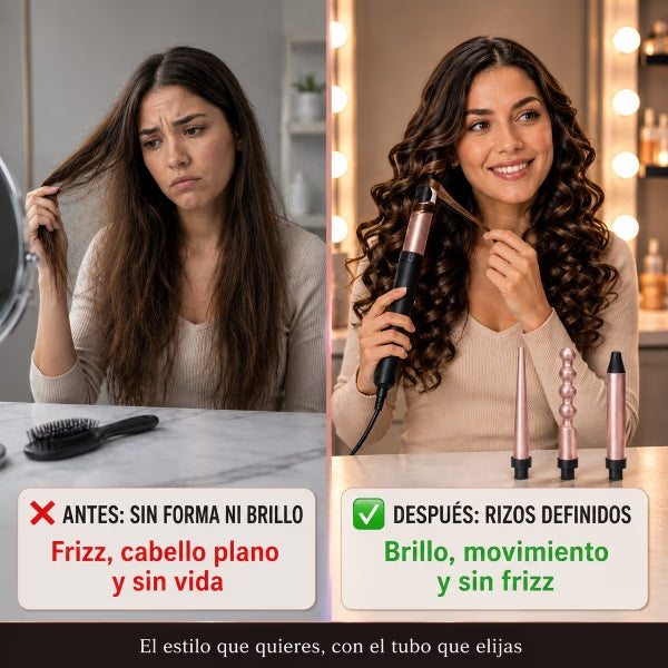 RizaMax™ | Define rizos, controla el frizz y le da vida a tu cabello