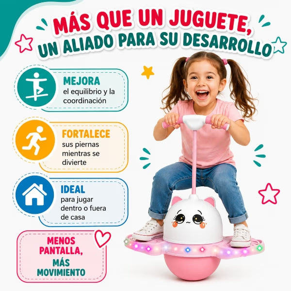 Salta Saltarín™ | Estimula el movimiento, la coordinación y la diversión activa