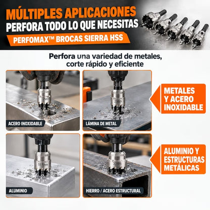PerfoMax™ | 5 medidas para perforar con precisión y mayor versatilidad.