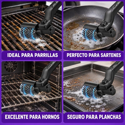 Cepillo Eléctrico Limpiaparrillas™ | Limpieza profesional sin esfuerzo
